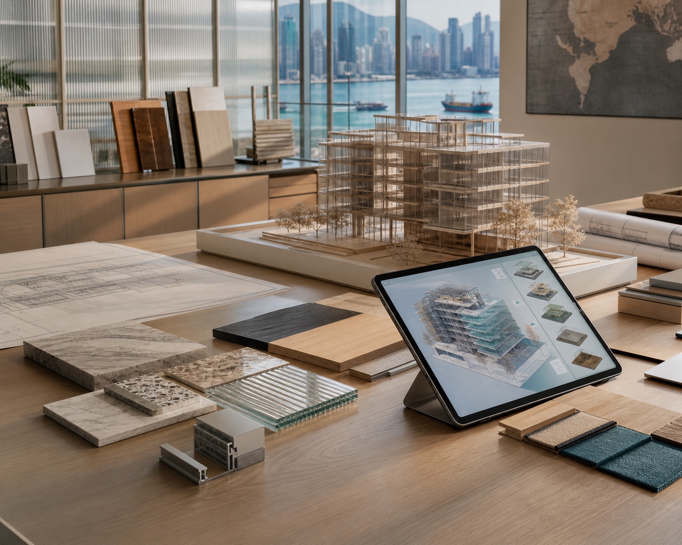 Global project supply, digitally connected.